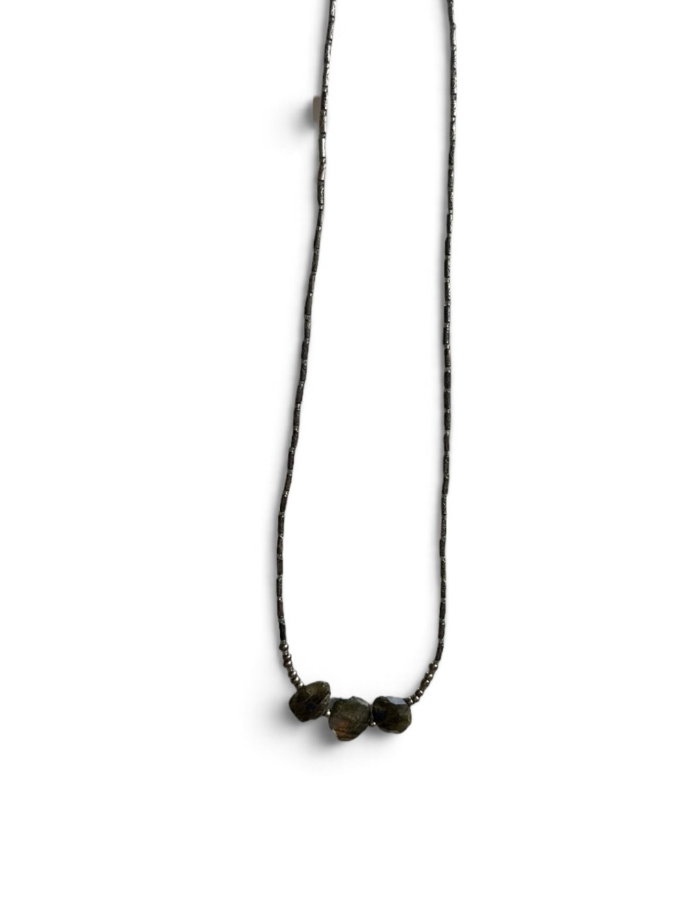 NWT Peyote Bird Labradorite Silver necklace